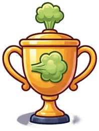 The Toot Count trophy in gold